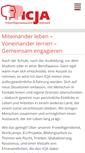 Mobile Screenshot of icja.de